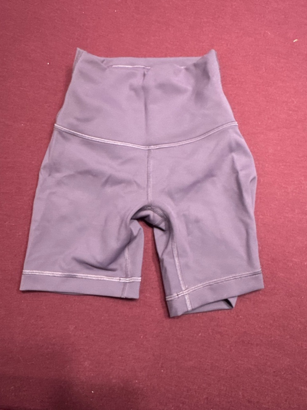 lululemon athletica Purple High-Waist Bike Shorts